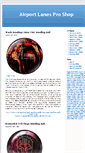 Mobile Screenshot of airportlanesproshop.com