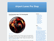 Tablet Screenshot of airportlanesproshop.com